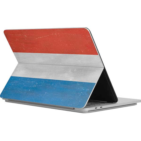 Netherlands Flag Distressed Surface Laptop Studio Skin